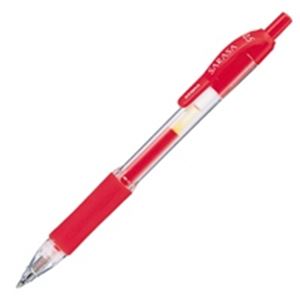 （まとめ買い）ゼブラ ZEBRA ゲルボールペン サラサ 0.5 JJ3-R 赤 【×50セット】 (代引不可)
