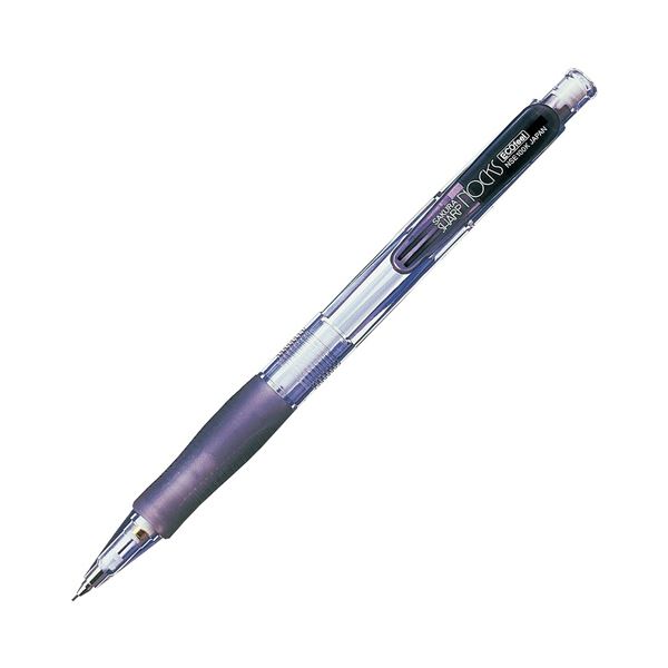 （まとめ） サクラクレパスノックスシャープ 100K エコフィール 0.5mm （軸色：グレー） NSE100K#44 1セット（10本） 【×5セット】