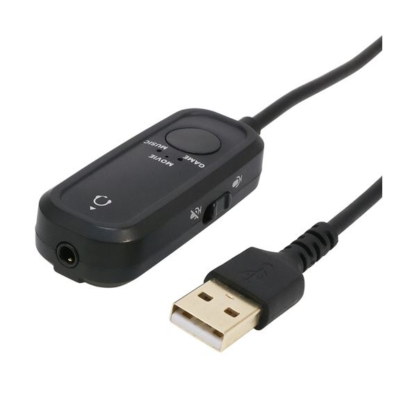（まとめ） ナカバヤシ ミヨシオーディオUSB変換アダプタ 4極多機能タイプ PAA-U4P／2 1個 【×3セット】