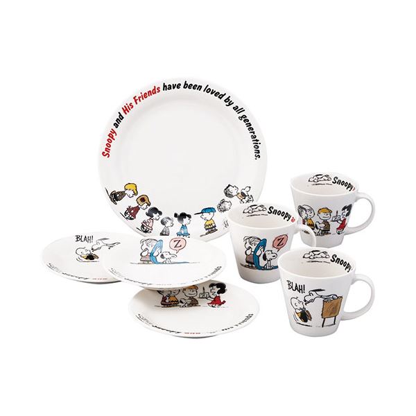 楽天市場】ピーナッツ ピーナッツフレンズ トリオカフェセット