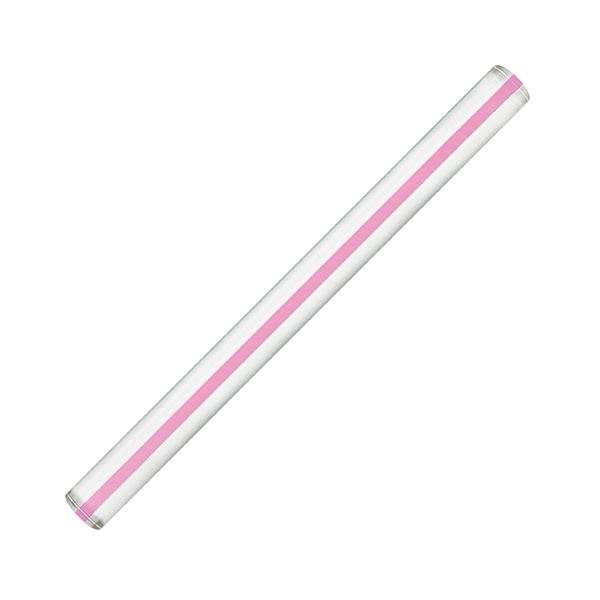 （まとめ） 共栄プラスチックカラーバールーペ 30cm ピンク CBL-1400-P 1個 【×3セット】