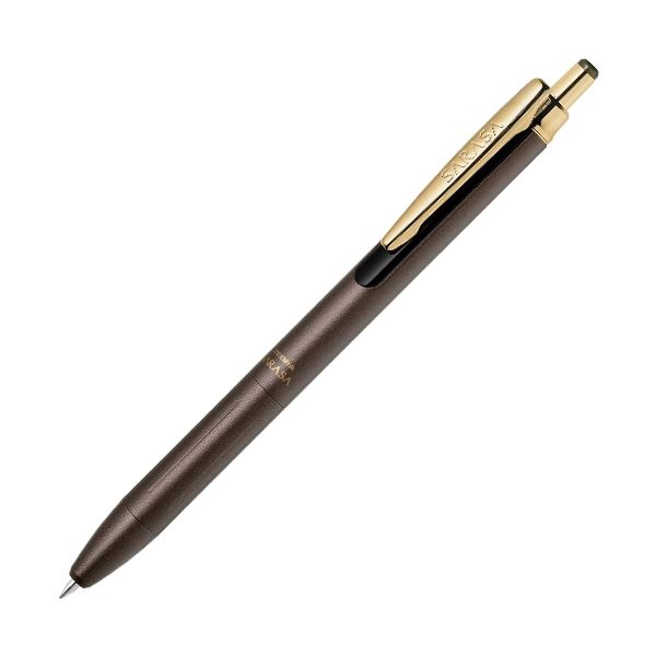 （まとめ） ゼブラジェルボールペン サラサグランド 0.5mm ブラウングレー P-JJ57-VEG 1本 【×5セット】