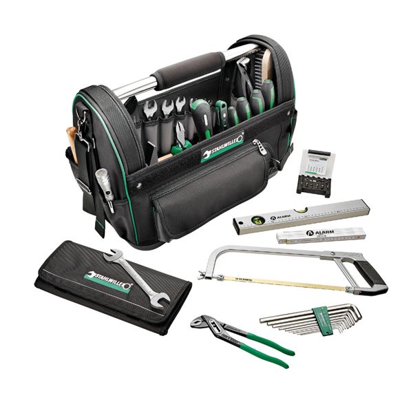 STAHLWILLE スタビレー 58点入 工具セット アウトドアバッグ付 工具収納 13219/59 工具 ツール DIY 作業工具｜リコメン堂