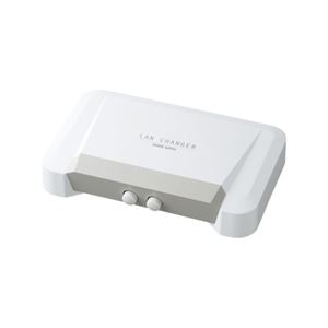 サンワサプライ LAN切替器（2回路） SW-LAN21 (代引不可)