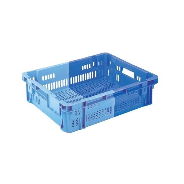 【5個セット】 業務用コンテナボックス/食品用コンテナー 【NF-M29L】 ダークブルー/ブルー 材質:PP (代引不可)|リコメン堂