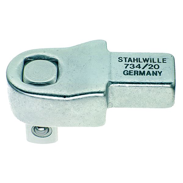 STAHLWILLE（スタビレー） 734／20 トルクレンチ差替ヘッド（1／2スクエア）（58240020） (代引不可)｜リコメン堂