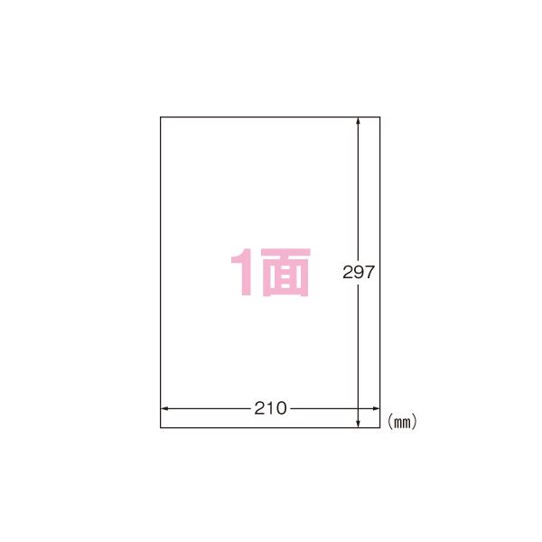 （まとめ） エーワン 屋外でも使えるサインラベルシール 光沢フィルム・透明 31032 透明 10枚入 【×2セット】 (代引不可)