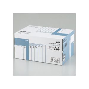 （まとめ） TANOSEE αエコカラーペーパーII A4 グリーン 業務用パック 1箱（5000枚：500枚×10冊） 【×10セット】 (代引不可)