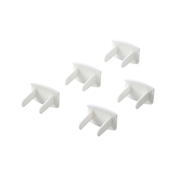 (まとめ)サンワサプライ コンセント安全キャップ TAP-CAP2P5【×10セット】 (代引不可)