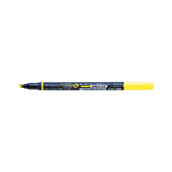 （まとめ） トンボ鉛筆 蛍コート シングルタイプ WA-SC91 黄 1本入 【×50セット】 (代引不可)