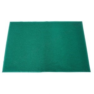 業務用 玄関マット/PVCコイルマット 【グリーン】 120cm×180cm 長方形 屋外用 土砂防止仕様 『Funderful』 〔入口〕|リコメン堂