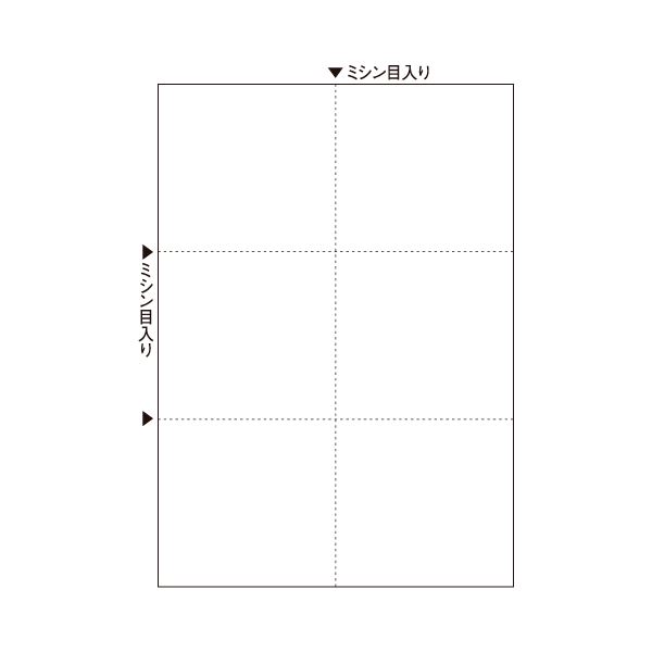 (まとめ) ヒサゴ マルチプリンター帳票(FSC森林認証紙) A4 白紙 6面 FSC2078 1冊(100枚) 【×5セット】 (代引不可)
