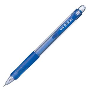 （まとめ） 三菱鉛筆 シャープ SHARPペンシル VERYシャ楽 0.5mm （軸色 透明青） M5100T.33 1本 【×60セット】 (代引不可)