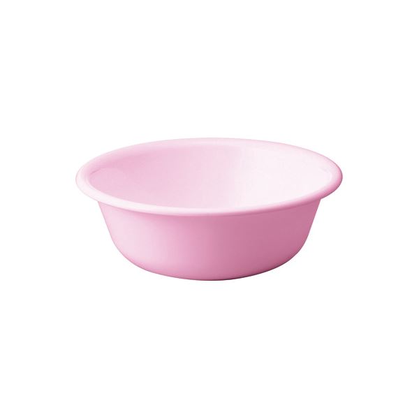 【50セット】 シンプル 風呂桶/湯桶 【パステルピンク】 27&times;9.5cm 材質：PP 『HOME＆HOME』 (代引不可)｜リコメン堂