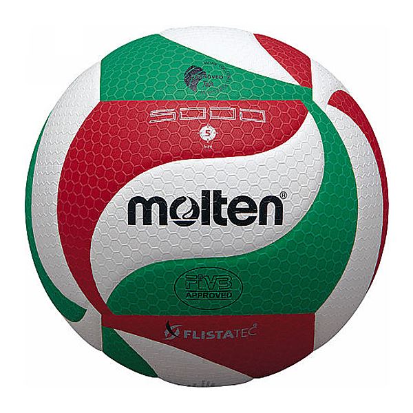 【モルテン Molten】 バレーボール 【5号球 フリスタテック】 人工皮革 V5M5000 〔運動 スポーツ用品〕 (代引不可)