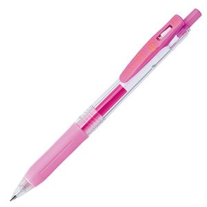 （まとめ） ゼブラ ゲルインクボールペン サラサクリップ 0.3mm ライトピンク JJH15-LP 1本 【×60セット】 (代引不可)