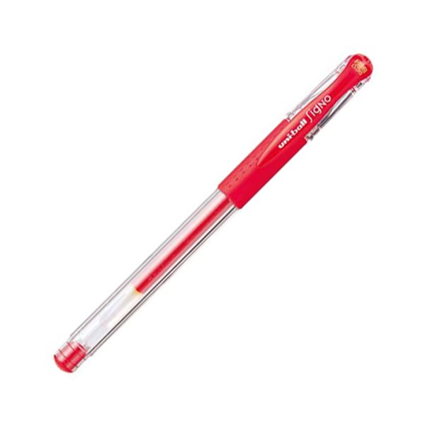 (まとめ) 三菱鉛筆 ゲルインクボールペン ユニボール シグノ 極細 0.38mm 赤 UM151.15 1本 【×40セット】 (代引不可)