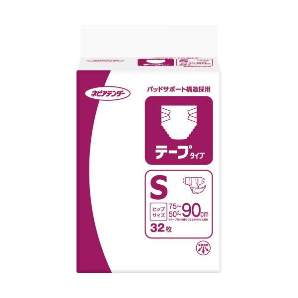 王子ネピア ネピアテンダーテープタイプ S32枚 (代引不可) 4,849円