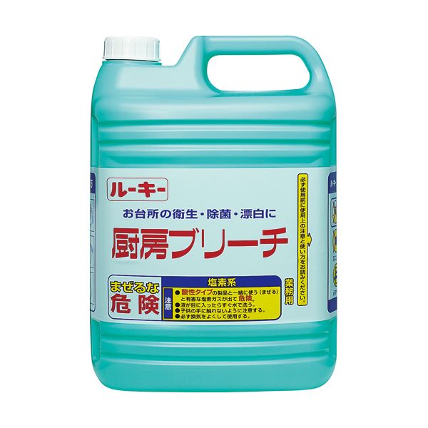(まとめ) 第一石鹸 ルーキー 厨房ブリーチ 業務用 5kg 1本 【×5セット】 (代引不可)