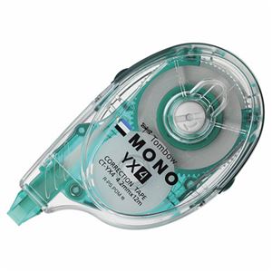 （まとめ） トンボ鉛筆 修正テープ モノYX4 本体 4.2mm幅×12m 緑 CT-YX4 1個 【×15セット】 (代引不可)