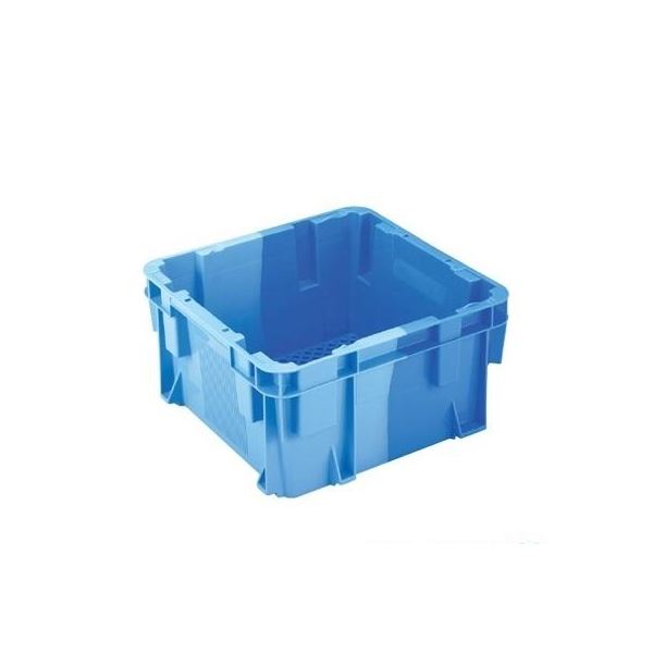 【5個セット】 業務用コンテナボックス/食品用コンテナー 【NF-M19E】 ダークブルー/ブルー 材質:PP (代引不可)|リコメン堂