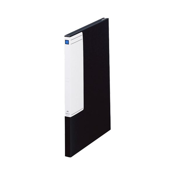 (まとめ）キングジム 図面ファイルGS A22つ折 背幅27mm 黒 1172 1セット(5冊)【×3セット】 (代引不可)
