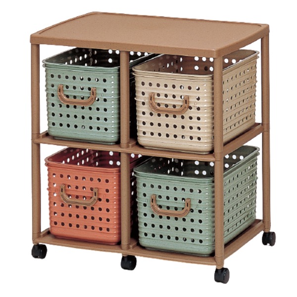 スリムバスケットラック/衣類収納 【4W型】 66×44.5×69.8cm日本製 楽天市場】スリム バスケットラック/衣類収納 【4W型】 66×44.5