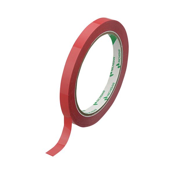 ニチバン バッグシーリングテープNo.540 9mm×50m 赤 540R 1セット（20巻） (代引不可) 4,938円