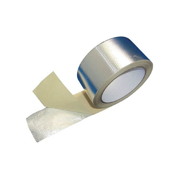 (まとめ) ニットウ エル日昌 アルミガラスクロステープ 50mm×10m AG-205-5010 1巻 【×5セット】 (代引不可)