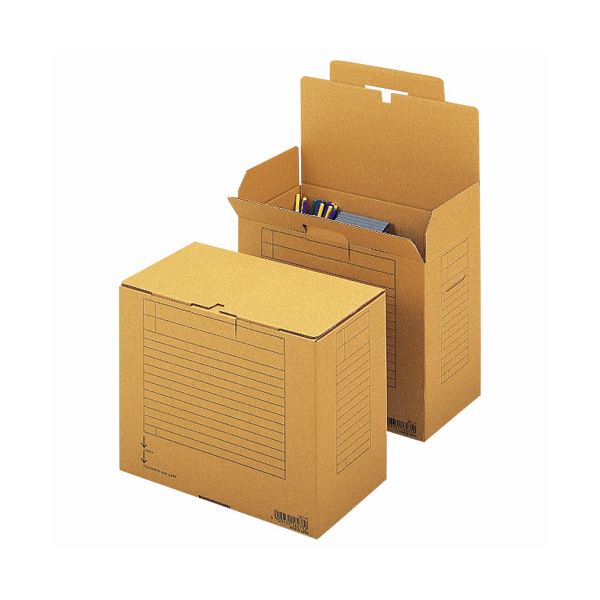 （まとめ） ライオン事務器 ストックケース B4用内寸W395×D210×H300mm SC-21 1個 【×10セット】 (代引不可)