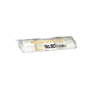 TANOSEE 乳白レジ袋 80号 ヨコ370×タテ800×マチ幅170mm 1セット(500枚：100枚×5パック) 7,906円