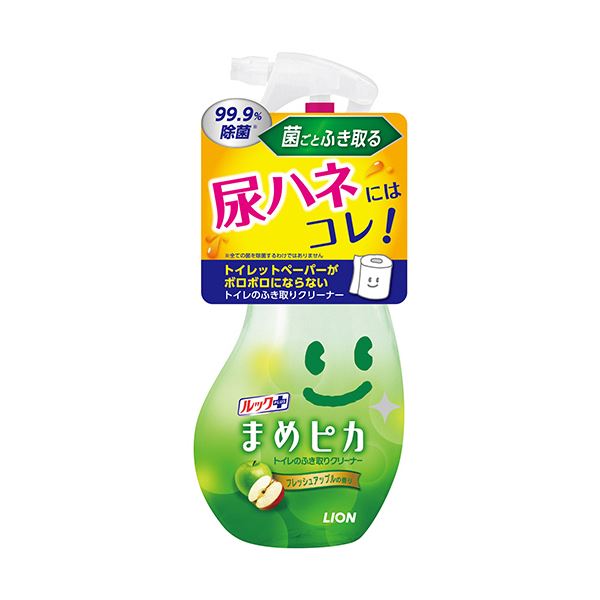 まとめ ライオン ルック 1本 まめピカ 210ml 本体 トイレのふき取りクリーナー