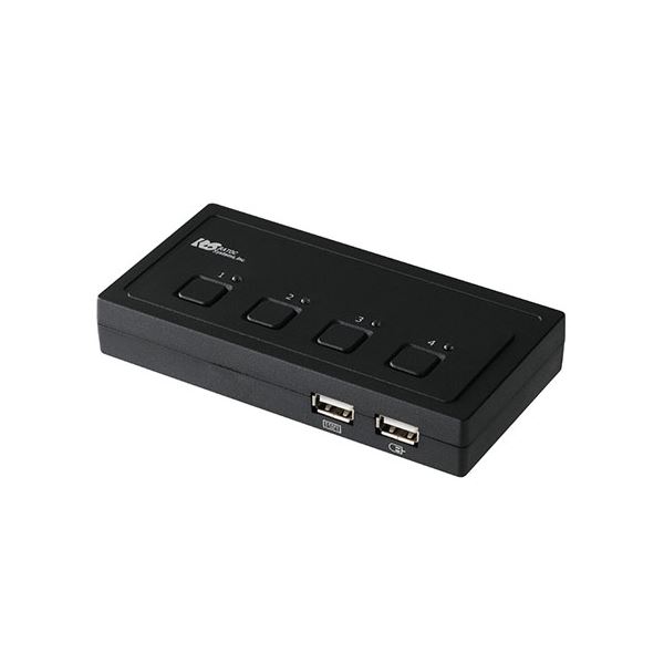 ラトックシステム VGAパソコン切替器(4台用) RS-430U【送料無料】 (代引不可)