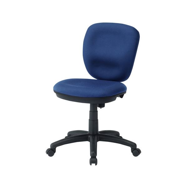 サンワサプライ OAチェア ブルー(シェルカラー：ブラック) SNC-T146KBL 組立品 (代引不可)｜リコメン堂