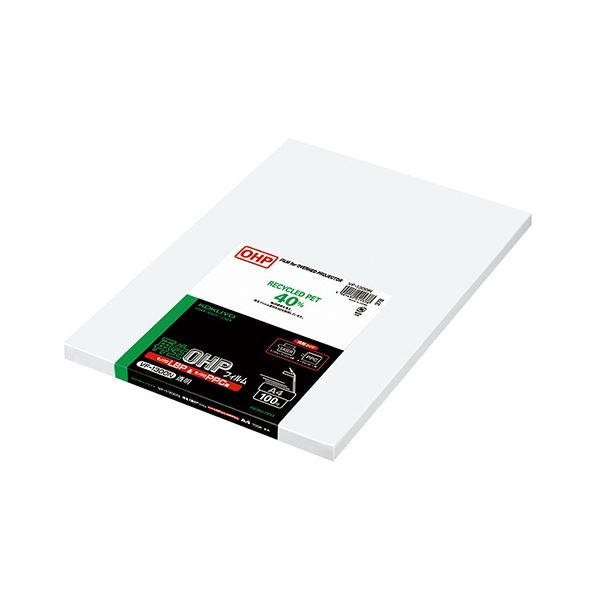 コクヨ 再生OHPフィルムモノクロレーザー＆モノクロPPC用 A4 VF-1300N 1冊(100枚)｜リコメン堂