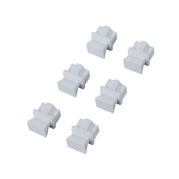 国内送料無料 まとめ エレコム ほこりカバー RJ45用ホワイト LD-DUSTWH6 1箱 6個  peterson.arilimacursos.com.br