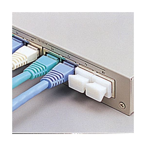 国内送料無料 まとめ エレコム ほこりカバー RJ45用ホワイト LD-DUSTWH6 1箱 6個  peterson.arilimacursos.com.br