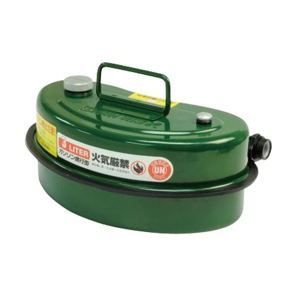 (まとめ) ワールドツール アストロプロダクツ ガソリン携行缶 3L 1缶 2007000009536 【×3セット】 (代引不可)