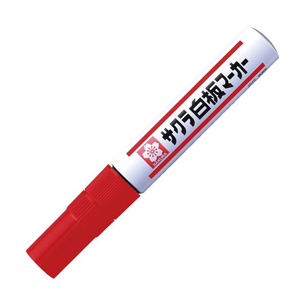 (まとめ) サクラクレパス 白板マーカー 中字用 あか WBK#19 1セット(10本) 【×5セット】【送料無料】 (代引不可)