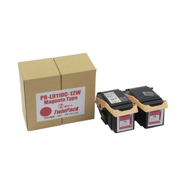 トナーカートリッジPR-L9110C-12W 汎用品 マゼンタ 1箱(2個) (代引不可)
