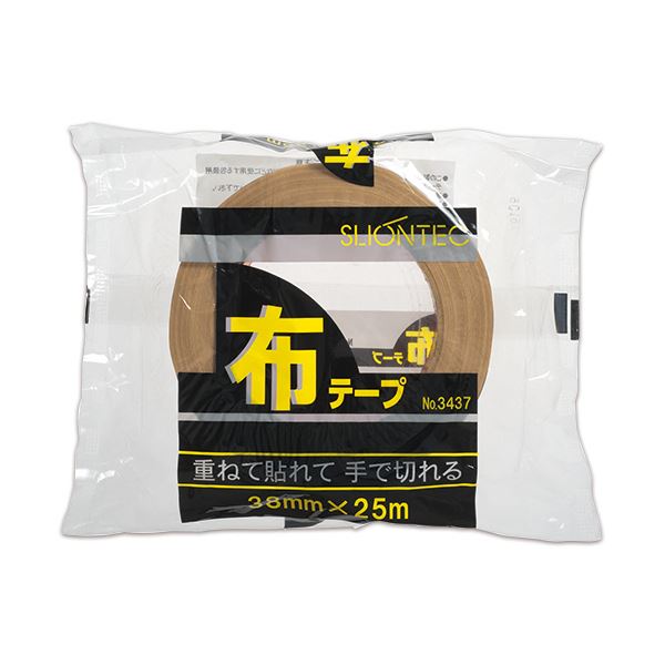 スリオンテック 布テープ No.343720 38mm×25m No.343720-38x25 1セット（30巻） (代引不可)