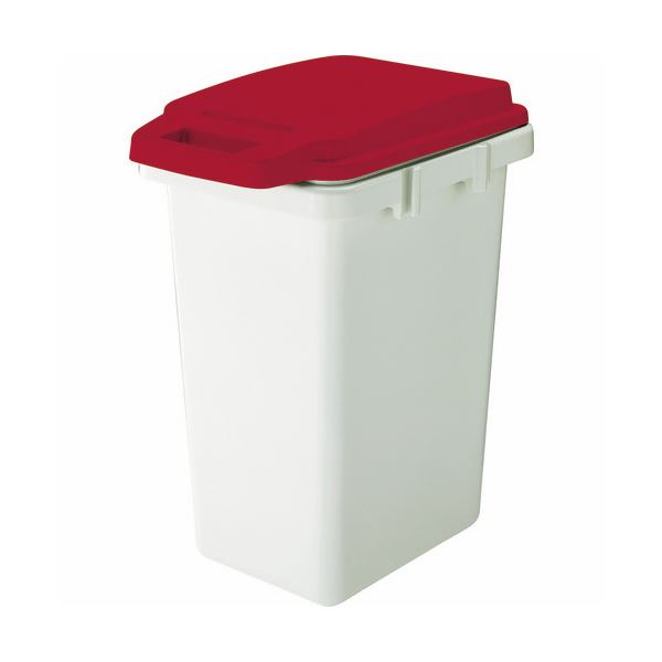 （まとめ）TRUSCO連結ワンハンドパッキンペール 45L レッド TRHPP-45-R 1個【&times;2セット】 (代引不可)｜リコメン堂
