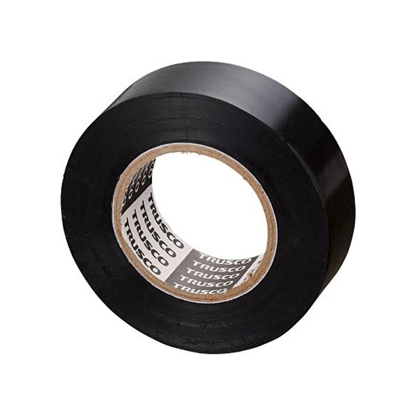 (まとめ) TRUSCO 脱鉛タイプ ビニールテープ 幅19mm×長さ10m ブラック GJ-2110 BK 1パック(10巻) 【×10セット】 (代引不可)