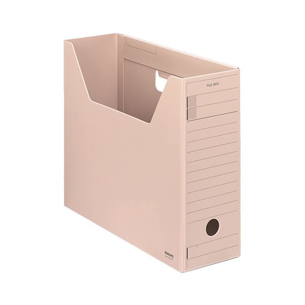 コクヨ ファイルボックス-FS（Hタイプ）A4ヨコ 背幅102mm ピンク A4-LFH-P 1セット（5冊） (代引不可)