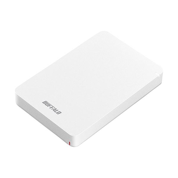 HDD・ファイル管理-【超安い】 MiniStation バッファロー USB3.1（Gen1）対応 1台 HD-PGF2.0U3-BWHA ホワイト  2TB 耐衝撃ポータブルHDD - atoora.com