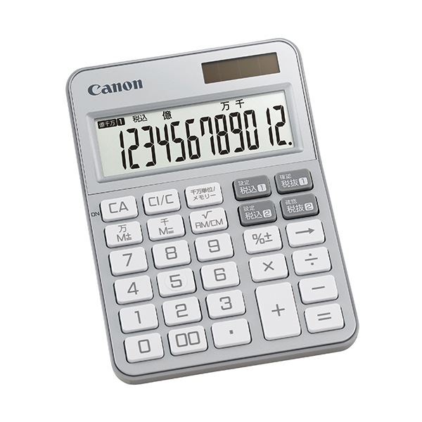 2021新入荷 Canon LS-105 WUC ホワイト グレー 電卓