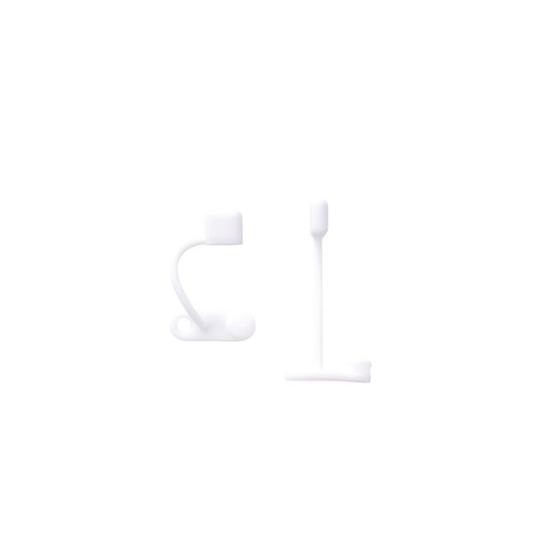 （まとめ）エレコム Lightningケーブル用コネクタキャップ P-APLTCWH【×5セット】 (代引不可)