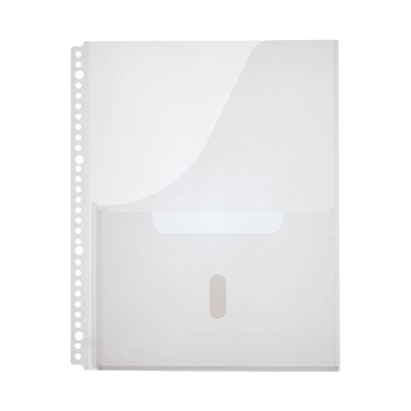 （まとめ） キングジム 取扱説明書ファイル用ポケット30穴 2630PB【×30セット】 (代引不可)