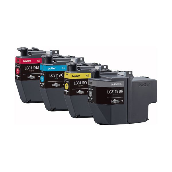 楽天市場】ブラザー工業 brother純正インクカートリッジ4色パック(大