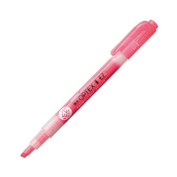 (まとめ) ゼブラ 蛍光オプテックス1 EZ ピンク WKS11-P 1本 【×300セット】 (代引不可)